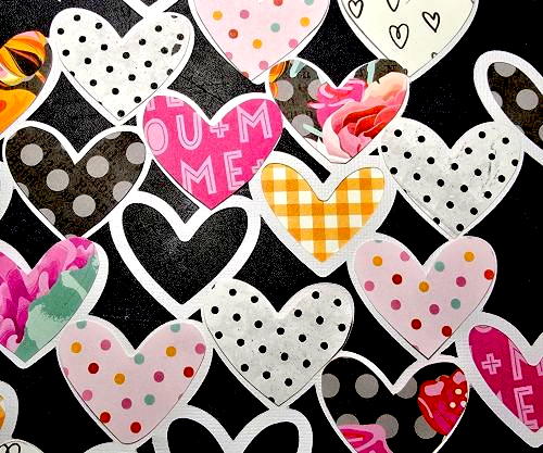 Galentine's Day Shopping Layout by Kristin Rizzo for Scrapbook Adhesives by 3L 