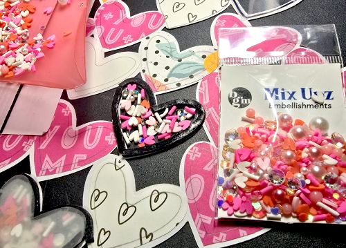 Galentine's Day Shopping Layout by Kristin Rizzo for Scrapbook Adhesives by 3L 