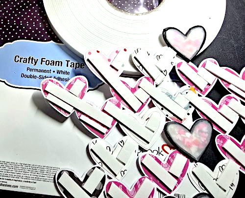 Galentine's Day Shopping Layout by Kristin Rizzo for Scrapbook Adhesives by 3L 