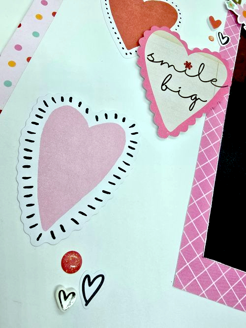 Love Story Layout by Kristin Rizzo for Scrapbook Adhesives by 3L