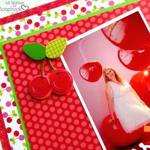 Cherry on Top Cut File Layout by Ali Skifton for Scrapbook Adhesives by 3L 