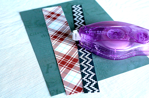 Simple Winter Card by Tracy McLennon for Scrapbook Adhesives by 3L