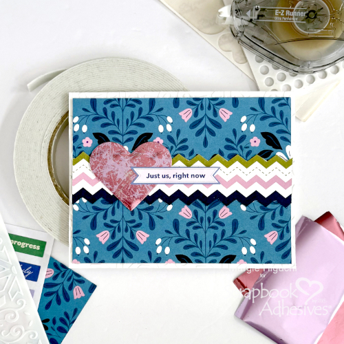 Just Us Card by Margie Higuchi for Scrapbook Adhesives by 3L 