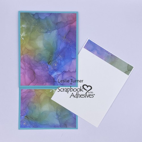 Friendship Fun Fold Card by Leslie Turner for Scrapbook Adhesives by 3L