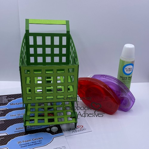 St. Patrick's Day Shopping Cart by Leslie Turner for Scrapbook Adhesives by 3L