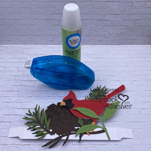 Sympathy Box Card by Leslie Turner for Scrapbook Adhesives by 3L