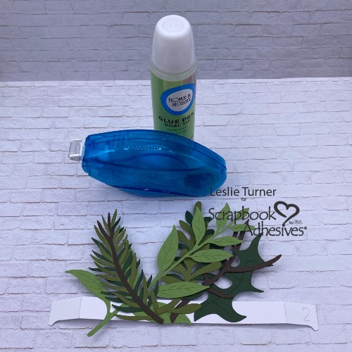 Sympathy Box Card by Leslie Turner for Scrapbook Adhesives by 3L