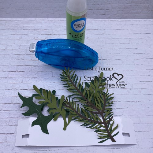 Sympathy Box Card by Leslie Turner for Scrapbook Adhesives by 3L