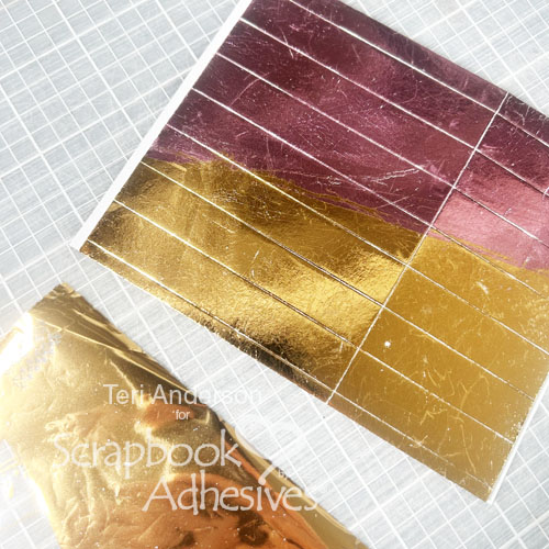 Shiny HBD Card and Tag Duo by Teri Anderson for Scrapbook Adhesives by 3L