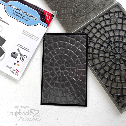 Foil Mosaic Birthday Card by Judy Hayes for Scrapbook Adhesives by 3L