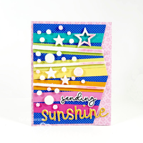 Sending Sunshine Card by Teri Anderson for Scrapbook Adhesives by 3L 
