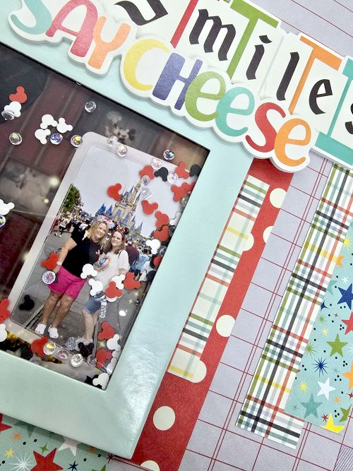 Smile, Say Cheese Layout by Kristin Rizzo for Scrapbook Adhesives by 3L 