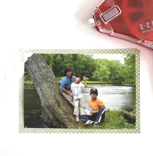 Lovely Moment Layout by Margie Higuchi for Scrapbook Adhesives by 3L 