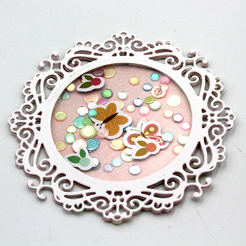 Hey There Spring Shaker Card by Tracy McLennon for Scrapbook Adhesives by 3L 