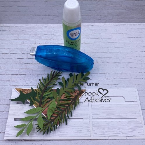 Sympathy Box Card by Leslie Turner for Scrapbook Adhesives by 3L