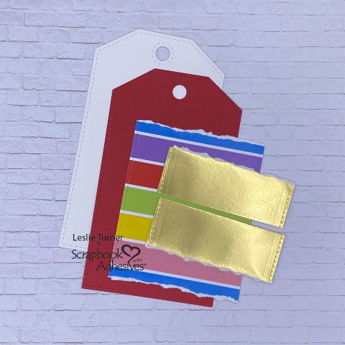 Celebrate Birthday Jumbo Tag by Leslie Turner for Scrapbook Adhesives by 3L