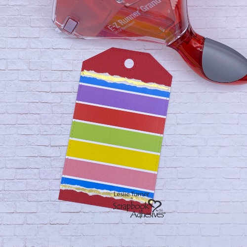 Celebrate Birthday Jumbo Tag by Leslie Turner for Scrapbook Adhesives by 3L