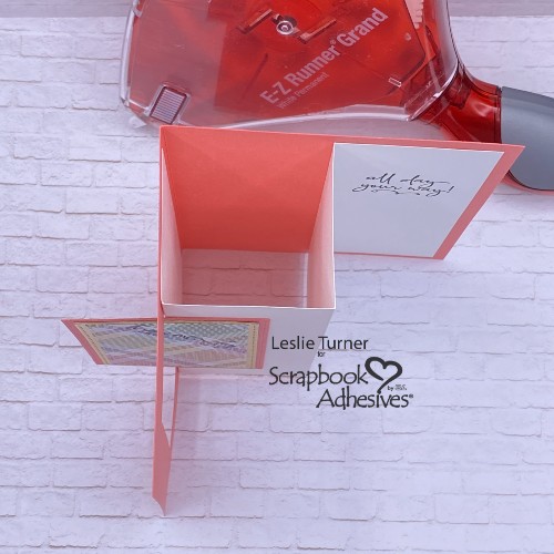 Mother's Day Fun Fold Card by Leslie Turner for Scrapbook Adhesives by 3L 