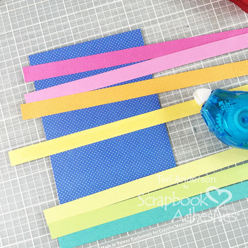 Sending Sunshine Card by Teri Anderson for Scrapbook Adhesives by 3L 