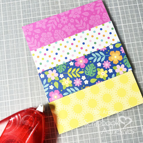 Circled Thinking of You Card by Teri Anderson for Scrapbook Adhesives by 3L 