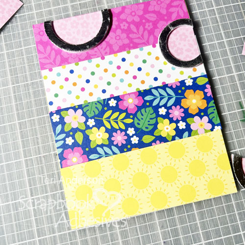 Circled Thinking of You Card by Teri Anderson for Scrapbook Adhesives by 3L 