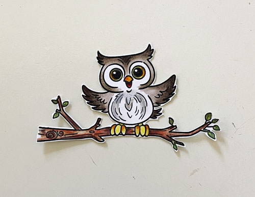 Owl I Need Is You Card by Yvonne van de Grijp for Scrapbook Adhesives by 3L 