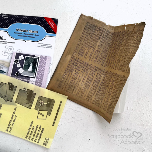 Lovely Flowers Card by Judy Hayes for Scrapbook Adhesives by 3L