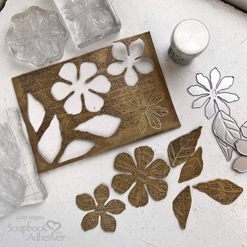 Lovely Flowers Card by Judy Hayes for Scrapbook Adhesives by 3L