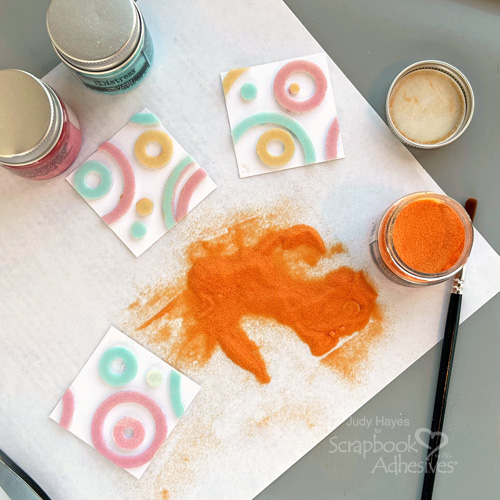 Glazed Circles Celebrate Card by Judy Hayes for Scrapbook Adhesives by 3L 