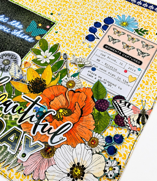 Beautiful Day Layout by Kristin Rizzo for Scrapbook Adhesives by 3L 