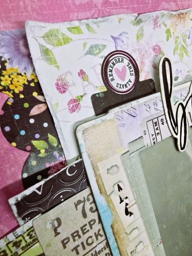 Great Aunt Halina Vintage Layout by Kristin Rizzo for Scrapbook Adhesives by 3L 