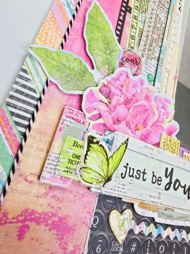 Great Aunt Halina Vintage Layout by Kristin Rizzo for Scrapbook Adhesives by 3L 