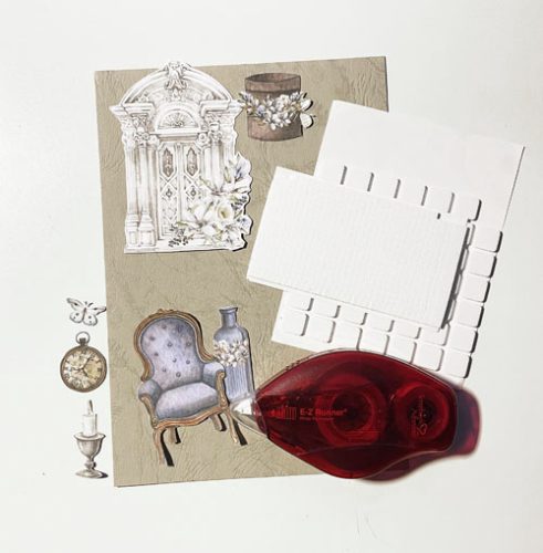 Dimensional Sending Thanks Card by Yvonne van de Grijp for Scrapbook Adhesives by 3L 