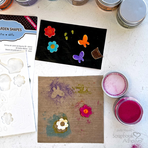 3D Floral Friendship Canvas by Judy Hayes for Scrapbook Adhesives by 3L 