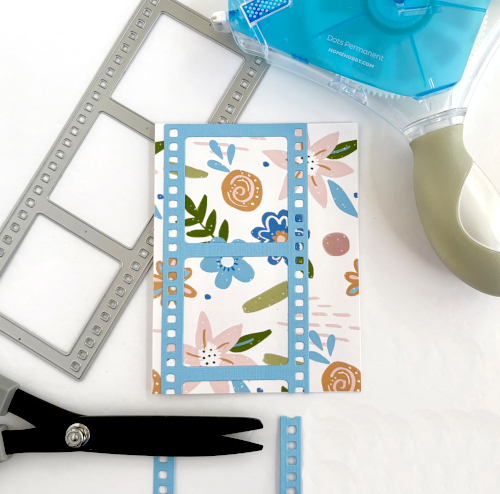 Happy Mother's Day Film Strip Card by Margie Higuchi for Scrapbook Adhesives by 3L 