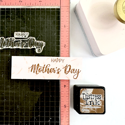 Happy Mother's Day Film Strip Card by Margie Higuchi for Scrapbook Adhesives by 3L 