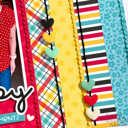Happy Amazing Moments Layout by Ali Skifton for Scrapbook Adhesives by 3L