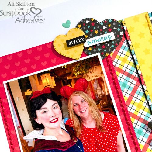 Happy Amazing Moments Layout by Ali Skifton for Scrapbook Adhesives by 3L