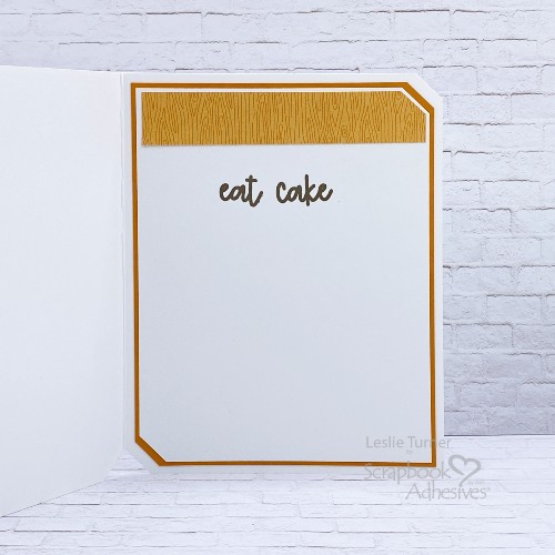 Cupcake Birthday Card by Leslie Turner for Scrapbook Adhesives by 3L