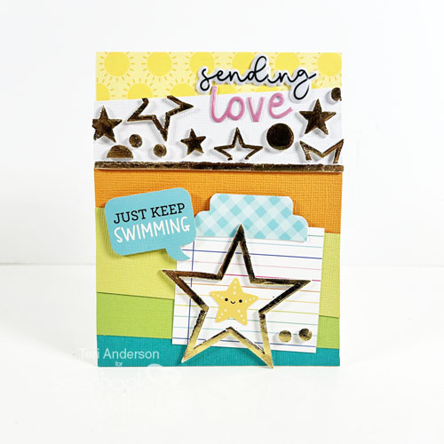 Dimensional Sending Love Card by Teri Anderson for Scrapbook Adhesives by 3L