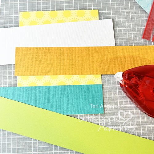 Dimensional Sending Love Card by Teri Anderson for Scrapbook Adhesives by 3L