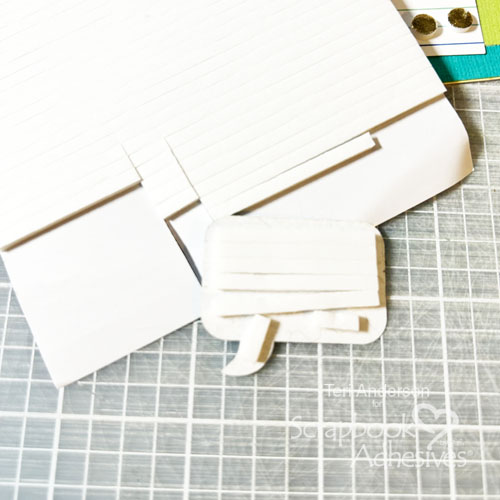 Dimensional Sending Love Card by Teri Anderson for Scrapbook Adhesives by 3L