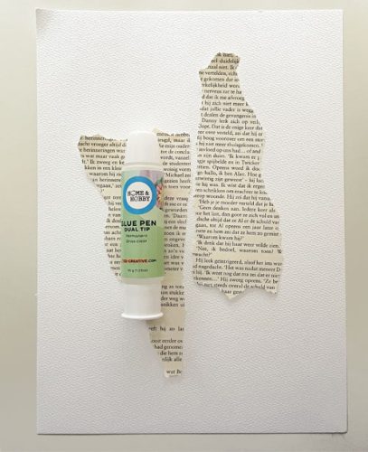 Creative Art Journal Page by Yvonne van de Grijp for Scrapbook Adhesives by 3L 
