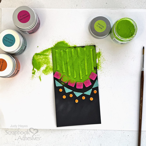 Fun and Dimensional Celebrate Card by Judy Hayes for Scrapbook Adhesives by 3L