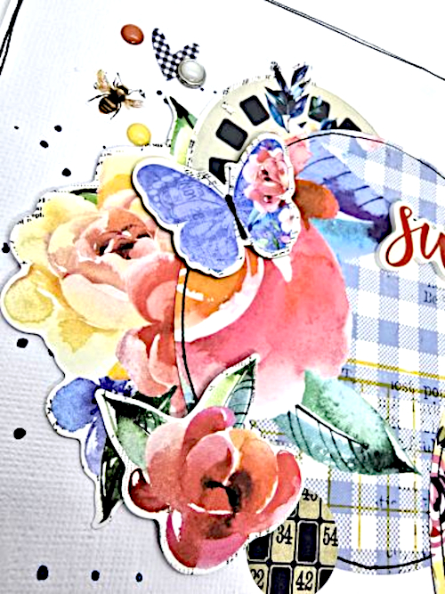 Sweet Brissy Girl Pet Scrapbook Layout by Kristin Rizzo for Scrapbook Adhesives by 3L 