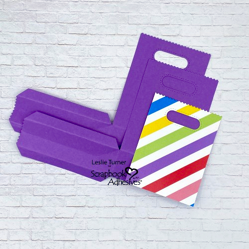 Birthday Party Treat Bags by Leslie Turner for Scrapbook Adhesives by 3L