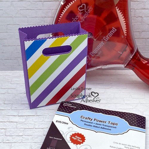 Birthday Party Treat Bags by Leslie Turner for Scrapbook Adhesives by 3L