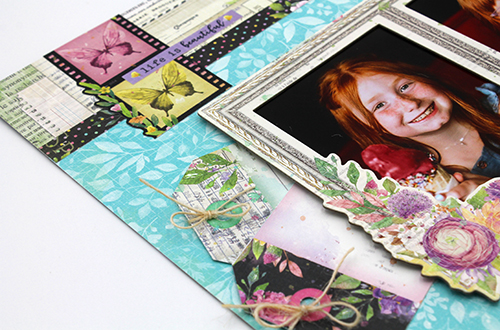 Just Be You Layered Layout by Tracy McLennon for Scrapbook Adhesives by 3L