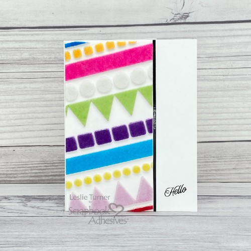 friendship card with flock