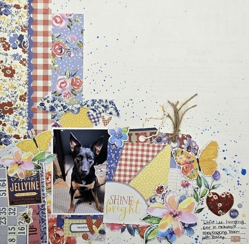 Shine Bright Layout by Kristin Rizzo for Scrapbook Adhesives by 3L